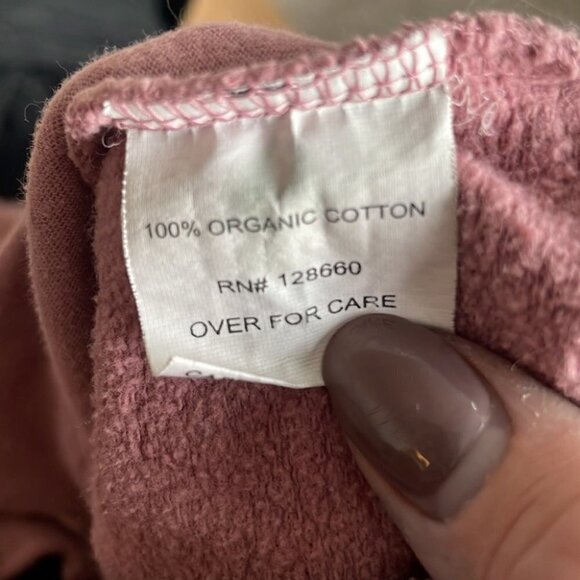 ARMADA sweat shirt high cinch neck sz sm dusty pink - Picture 5 of 7